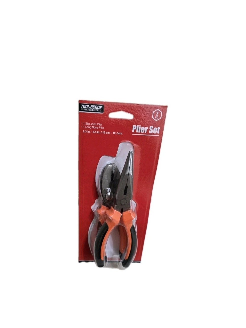 Orange and Black Pliers Set - 2 Piece